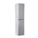 Eviva Glazzy Glossy White 16 inch wall mount side cabinet