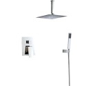EVIVA Pro Full Chrome Modern Luxury Shower-Head/Handheld & Sprayer