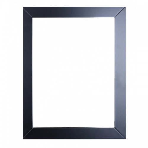 Eviva New York Bathroom Vanity Mirror Full Frame Espresso 24X31 Wall Mount