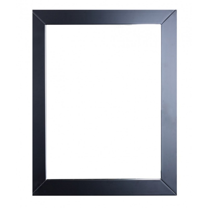 Eviva New York Bathroom Vanity Mirror Full Frame Espresso 24X31 Wall Mount