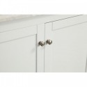 Eviva Lime? 36" Bathroom Vanity White with White Marble Carrera Top