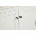Eviva Lime? 30" Bathroom Vanity White with White Marble Carrera Top