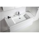 Eviva Glazzy? 48" Wall Mount Modern Bathroom Vanity with Single Sink (High Glossy White)