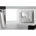 Eviva Glazzy? 48" Wall Mount Modern Bathroom Vanity with Single Sink (High Glossy White)