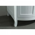 Eviva Odessa Zinx+? 60" White Bathroom Vanity with White Carrera Marble Counter-top and Porcelain Sink