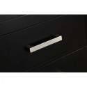 Eviva New York? 24" Espresso Side/Linen Bathroom Cabinet Storage