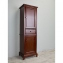 Eviva Elite Stamford? 24" Brown Solid Wood Side/Linen Bathroom Cabinet