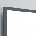 Eviva Reflection? 24" Grey Full Framed Bathroom Wall Mirror