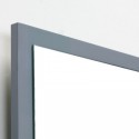 Eviva Reflection? 24" Grey Full Framed Bathroom Wall Mirror