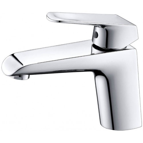 EVIVA Lotus Single Handle Bathroom Sink Faucet (Brushed Nickel)