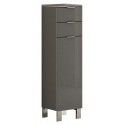 Eviva Geminis 14 inch Grey Free-Standing Side Cabinet