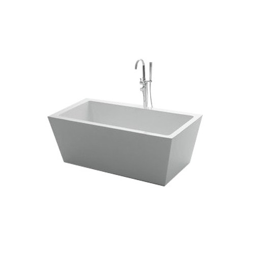 Eviva Natalia 63" Free-Standing Acrylic Bathtub