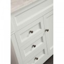 Eviva Tim 48" White Bathroom Vanity with White Carrera Counter-top & Porcelain Sink