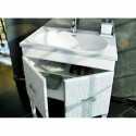 Eviva Venice 32" White Modern Luxury Bathroom Vanity with white Porcelain integrated sink.