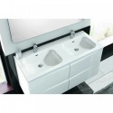 Eviva Rome 48" White Modern Luxury Bathroom Vanity with Integrated White Acrylic Double Sink