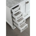 Omega 48" Single Sink Vanity in White