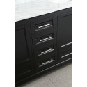 Omega 72" Double Sink Vanity in Espresso