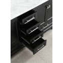 Omega 72" Double Sink Vanity in Espresso