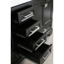 Omega 72" Double Sink Vanity in Espresso