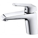EVIVA Lotus Single Handle Bathroom Sink Faucet (Brushed Nickel)