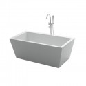 Eviva Natalia 63" Free-Standing Acrylic Bathtub