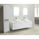 Eviva Luxury 72 inch White bathroom vanity with top