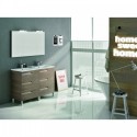 Eviva Vitta 48" Ash Modern Bathroom Vanity with White Integrated Porcelain Sink