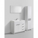 Eviva Lugano 36" White Modern Bathroom Vanity with White Integrated Acrylic Sink