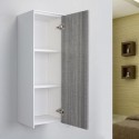 Eviva Ashy 14" inch Ash Wall Mount Storage Bathroom Side Cabinet