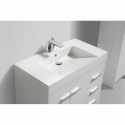 Eviva Lugano 36" White Modern Bathroom Vanity with White Integrated Acrylic Sink