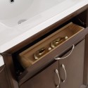 Fresca Cambridge 30" Antique Coffee Traditional Bathroom Vanity w/ Mirror