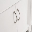 Fresca Cambridge 48" White Traditional Bathroom Vanity w/ Mirror