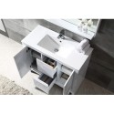 Fresca Allier 40" White Modern Bathroom Vanity w/ Mirror