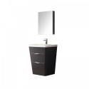 Fresca Milano 26" Chestnut Modern Bathroom Vanity w/ Medicine Cabinet