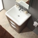 Fresca Milano 26" Rosewood Modern Bathroom Vanity w/ Medicine Cabinet