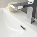Fresca Milano 32" Chestnut Modern Bathroom Vanity w/ Medicine Cabinet