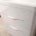 Fresca Milano 32" Glossy White Modern Bathroom Vanity w/ Medicine Cabinet
