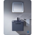 Fresca FVN1724DB Brillante Wall Mount Modern Bathroom Vanity in Lavender Grey