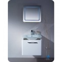 Fresca FVN1724WH Brillante Wall Mount Modern Bathroom Vanity in White