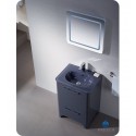 Fresca FVN1725DB Brillante Modern Bathroom Vanity in Lavender Grey