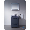Fresca FVN1725DB Brillante Modern Bathroom Vanity in Lavender Grey