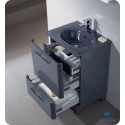 Fresca FVN1725DB Brillante Modern Bathroom Vanity in Lavender Grey