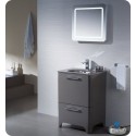 Fresca FVN1725GR Brillante Modern Bathroom Vanity in Stone Grey