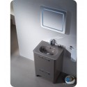 Fresca FVN1725GR Brillante Modern Bathroom Vanity in Stone Grey