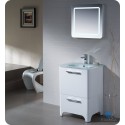 Fresca FVN1725WH Brillante Modern Bathroom Vanity in White