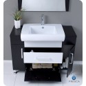 Fresca FVN3013WG Vita Modern Bathroom Vanity with Wenge Wood Finish