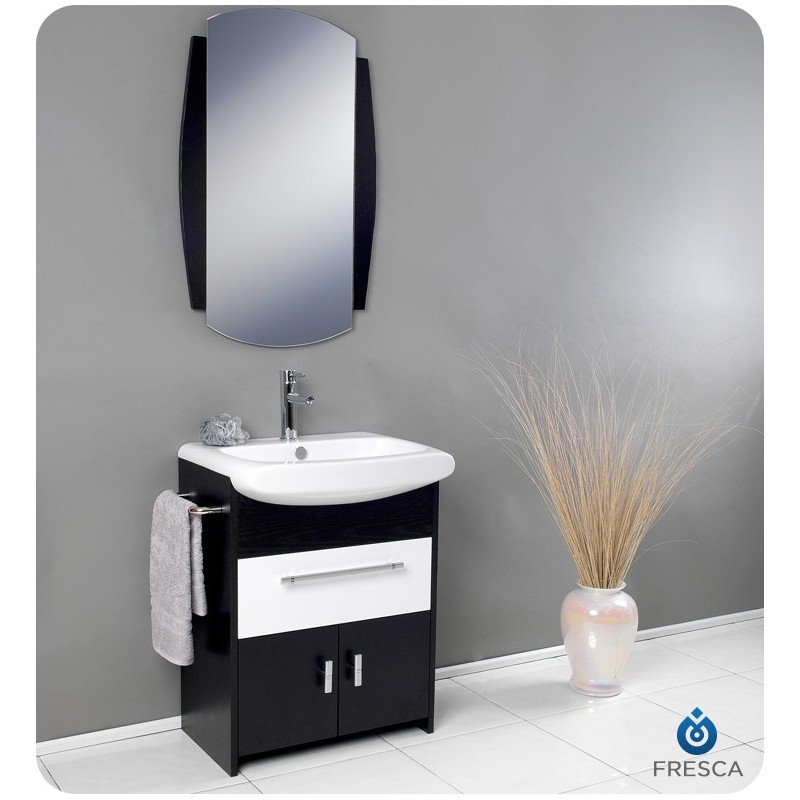 Fresca FVN3021WG Distinto Modern Bathroom Vanity with Wenge Wood Finish