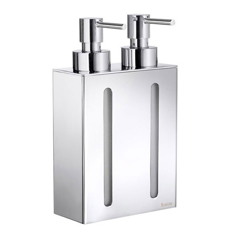 Smedbo FK258 Outline Soap Dispenser Wallmount in Polished Chrome