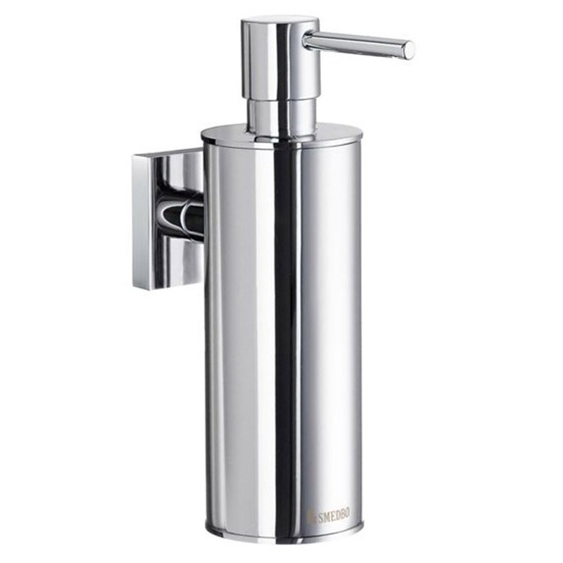 Smedbo RK370 House Soap Dispenser Wallmount in Polished Chrome