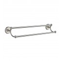 Smedbo V2364N Villa Towel Rail Double in Brushed Nickel